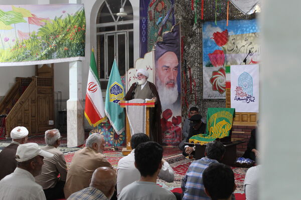 حضور کاروان آستان خورشید در شهر درق