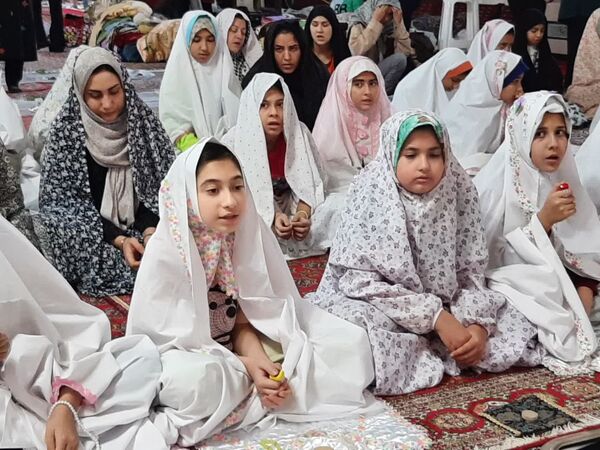 دومین روز از اعتکاف دانش‌آموزی در مسجد امام حسن شهرستان گالیکش