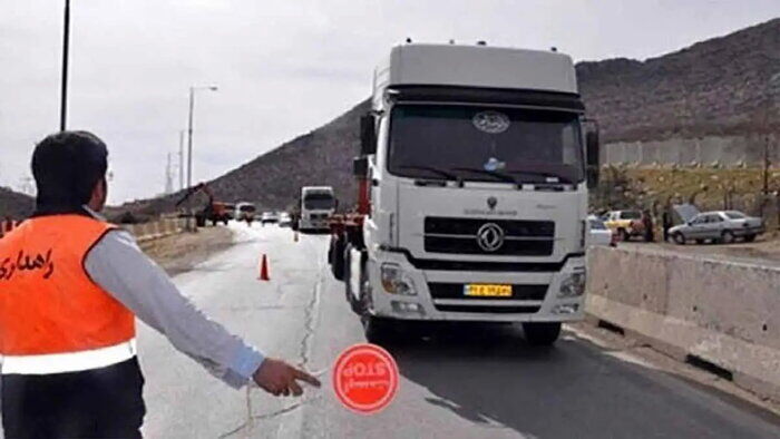 ممنوعیت مقطعی تردد کامیون‌ها در بزرگراه شهید کسایی به دلیل بازی تراکتور - التعاون