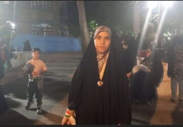 مدرسه حاج یدالله میزبان موکب «نوجوان مبارز»