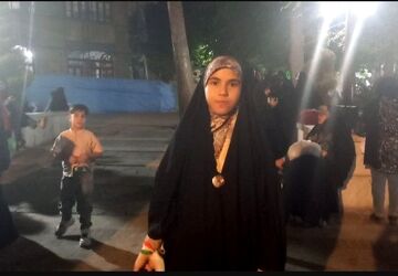 مدرسه حاج یدالله میزبان موکب «نوجوان مبارز»