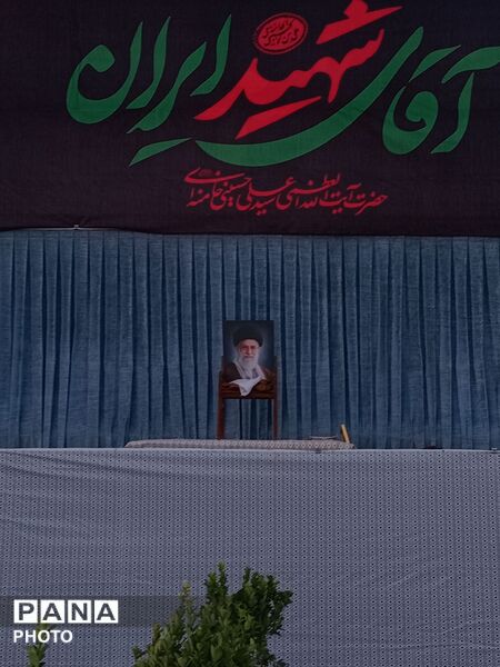 فریادِ سرخِ همدان در بدرقه شهید