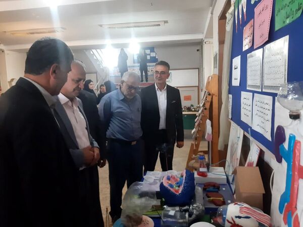 مانور بازگشایی مدارس عباس آباد