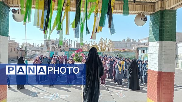 برگزاری مراسم هفته بسیج دانش‌آموزی و روز نوجوان در کمیجان