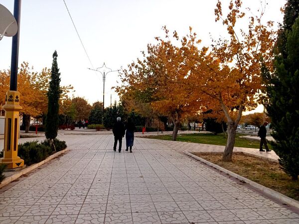 طبیعت زیبای کاشمر در پاییز