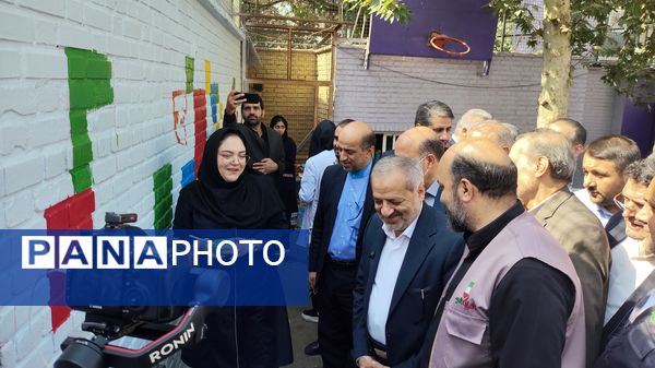 افتتاحیه طرح شهید عجمیان با حضور وزیر آموزش و پرورش 