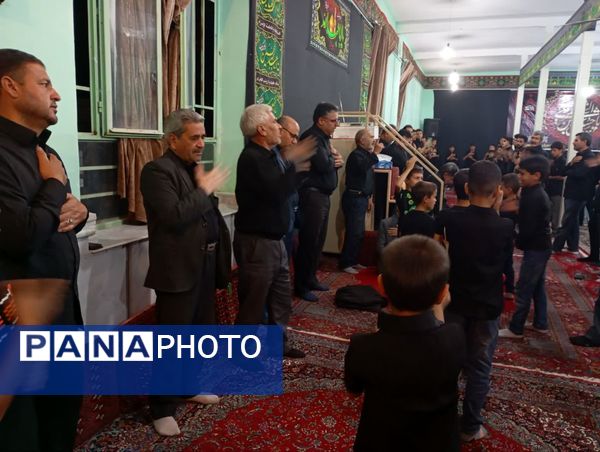 مراسم عزاداری شب عاشورا در شهر عشق آباد