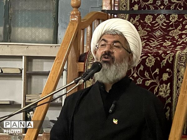 سخنرانی امام جمعه کاشمر در مسجد جامع روستای فرگ