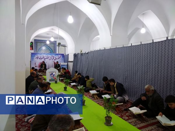 جزء خوانی قرآن کریم در شهرستان خلیل آباد و شهر کندر