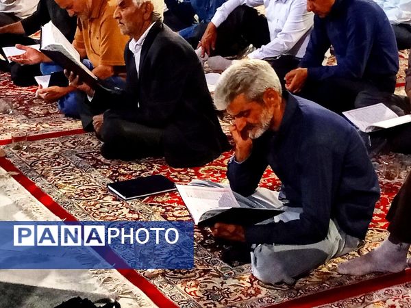 قرائت دعای کمیل در شهرستان کاشمر 