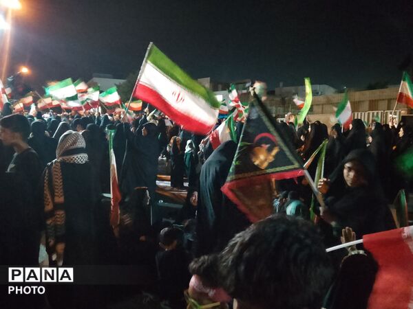 حضور مردم همیشه در صحنه حاضر شهرستان کهنوج و ایجاد حماسه‌ای دیگر 
