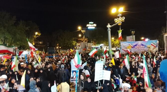 اجتماع دختران جان فدای غیور ایران
