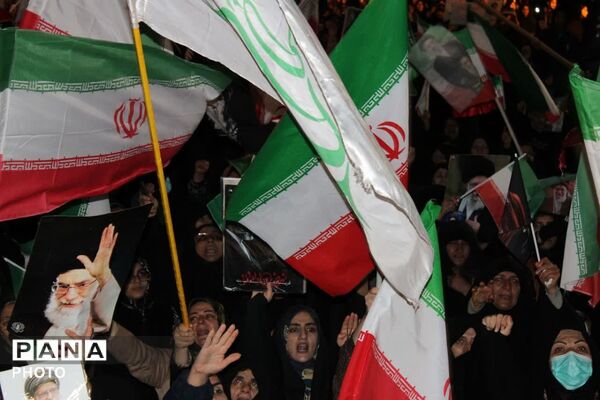 مراسم اربعین امام شهید آیت الله العظمی امام خامنه‌ای مدظله‌العالی در شهرستان فیروزکوه