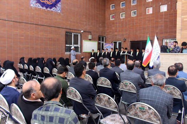نمایشگاه طرح جابر در مدرسه باباییان ناحیه یک قم