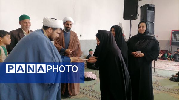 جشن میلاد با سعادت منجی عالم بشریت حضرت مهدی عجل الله در مهدیه شهر بار نیشابور 