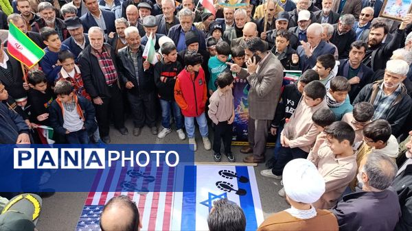 تجلی وحدت و همدلی در خلیل‌آباد؛ برگزاری باشکوه راهپیمایی ۲۲ بهمن