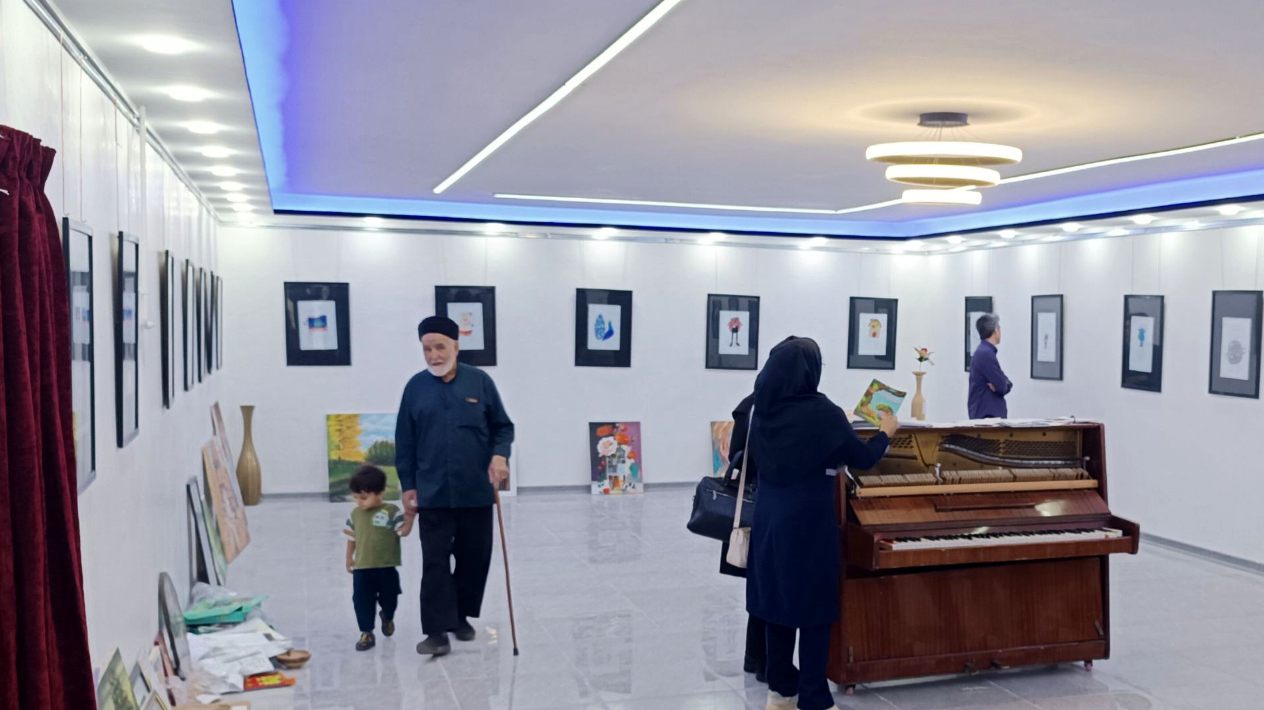 نمایش خلاقیت و زیبایی در نمایشگاه محتوای آموزشی کودکستان‌های لرستان