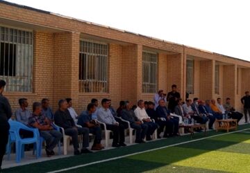 افتتاح و بهره‌برداری از زمین چمن مصنوعی روستای دهکنه روگر