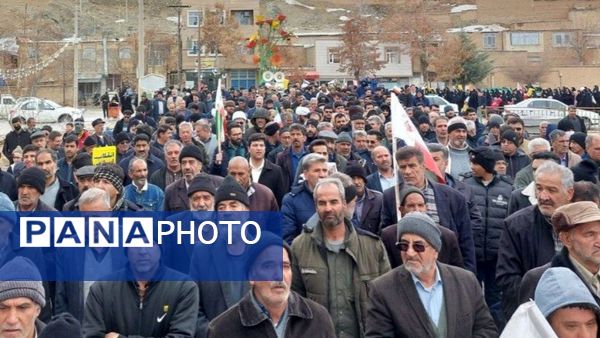 حاشیه نگاری حضور مردم شهر بن در راهپیمایی ۲۲ بهمن ۱۴۰۴