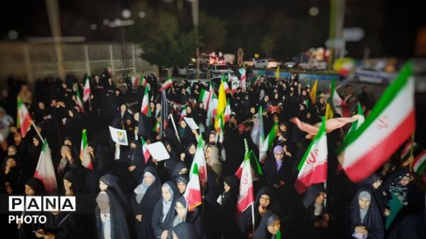 جشن وصال در تجمع حماسی