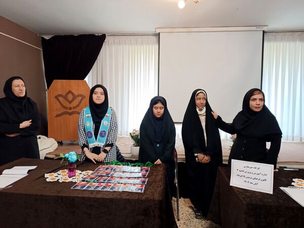  آخرین جلسه آموزش تکمیلی خبرنگاری دانش آموزان ناحیه ۳