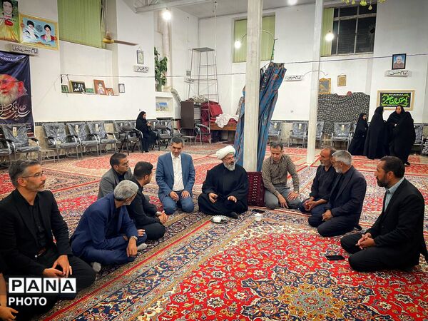 حضور امام جمعه شهرستان کاشمر در روستای جردوی 