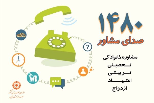 ۱۴۸۰ سامانه‌ای رایگان برای کاهش اضطراب هموطنان