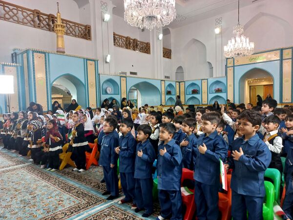 پیش‌دبستانی‌ها سال تحصیلی را در آغوش امام رضا آغاز کردند