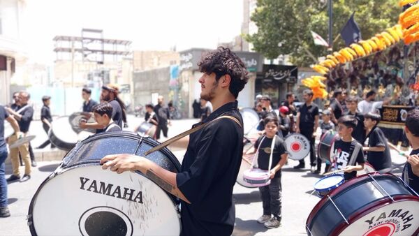 عزاداری روز عاشورا در کاشمر 