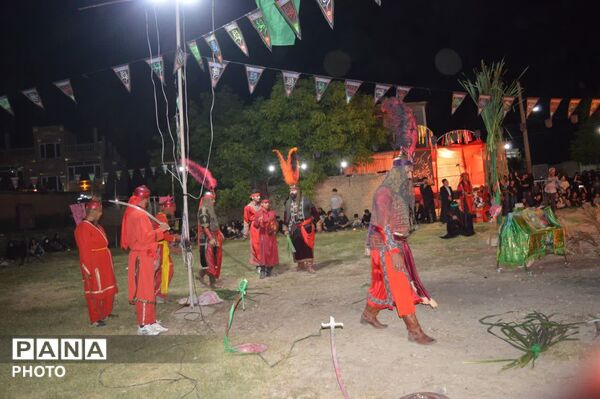 سوگ شام غریبان در ده‌چشمه