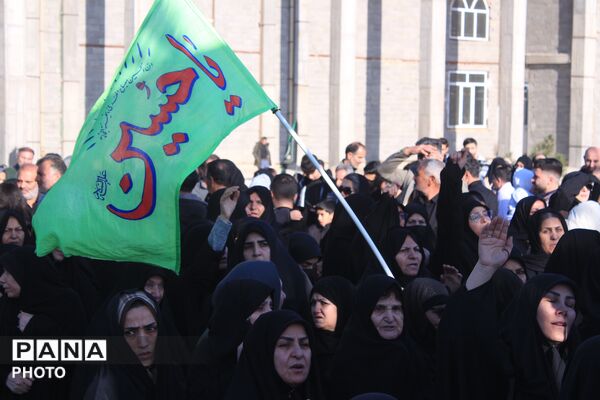 تشییع و تدفین پیکر شهید امیرحسن کاظمی