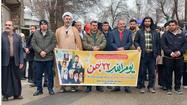 راهپیمایی ۲۲ بهمن در شهرستان فارسان
