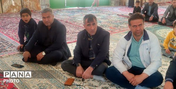 مراسم عزاداری شهادت قائد امت در روستای شیرمرد