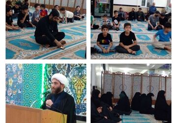 برگزاری مراسم سوگواری شهادت امام حسن عسگری 
