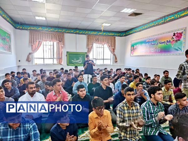 زنگ نماز در دبیرستان شاهد مالک اشتر نیشابور 