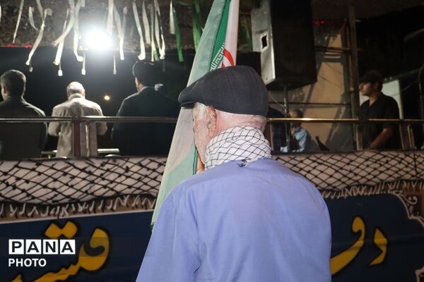 دویست و چهارمین شب از شهادت رهبر امت اسلام در حسینیه امام خمینی شهرستان نیشابور 