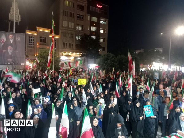 حسینیه امام خامنه ای میزبان سنگربانان نیشابوری 