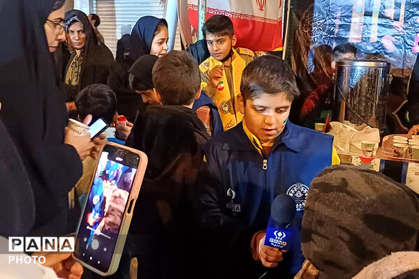 موکبی از جنس دانش‌آموز خبرنگاران پانا شهرستان بجنورد 