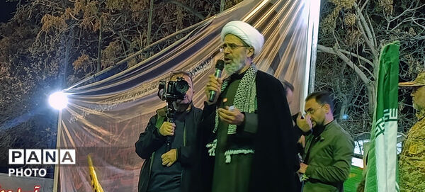 سوگواری مردم بجنورد در هفتین  شب شهادت امام شهیدشان