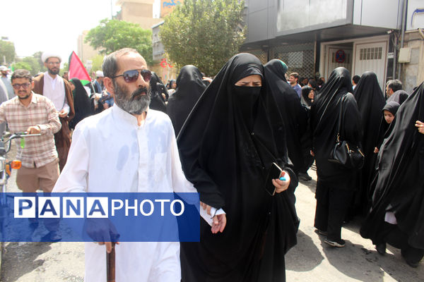 جلوه های حماسی خشم و انزجار مردم قم از جنایات رژیم صهیونیستی 