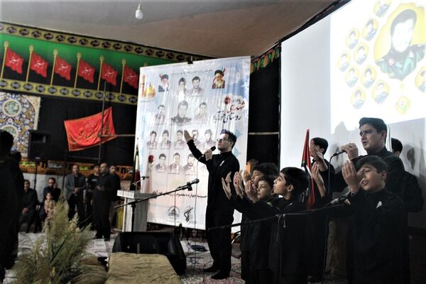 یادواره ۱۹ شهید والامقام روستای خورآباد شهرستان کهک قم 