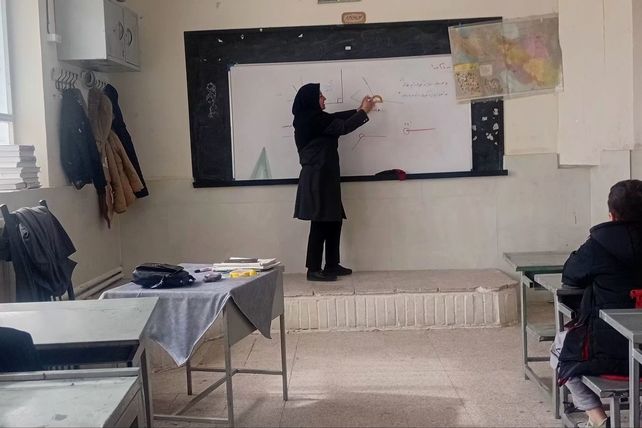 برپایی کلاس های جبرانی در مدرسه شهید جانکی