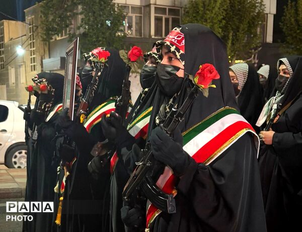 رزمایش دختران «جانفدا ایران» در شهرستان ساوجبلاغ 