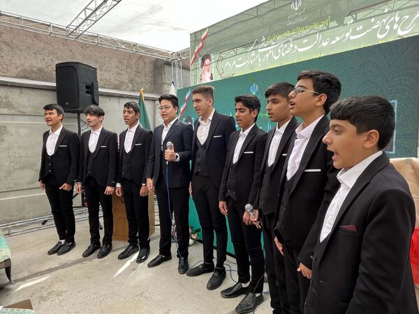 آیین افتتاح مرکز جامع سنجش، آموزش، توان بخشی و مداخله بهنگام رشدی و تربیتی شادروان حاج حسین زواریان کرمانی 