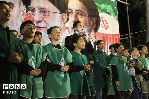 رژه باشکوه  جان‌فدایان امام رضایی در جاجرم هم‌زمان با شب ولادت امام رضا(ع) /2
