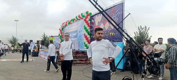 جلوه‌هایی از ورزش صبحگاهی همگانی در آشخانه 