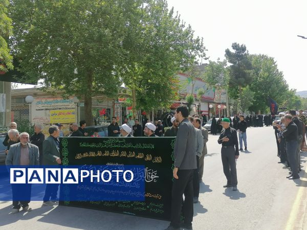 دسته‌روی هیات مذهبی سملقان در سالروز شهادت امام جعفر صادق(ع)