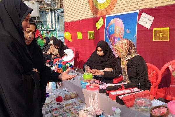 برگزاری طرح ماها در مدرسه مهدیه ناحیه یک شهرری 
