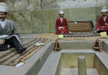 حمام وکیل شیراز بزرگترین حمام آهکی ایران


