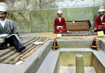 حمام وکیل شیراز بزرگترین حمام آهکی ایران

